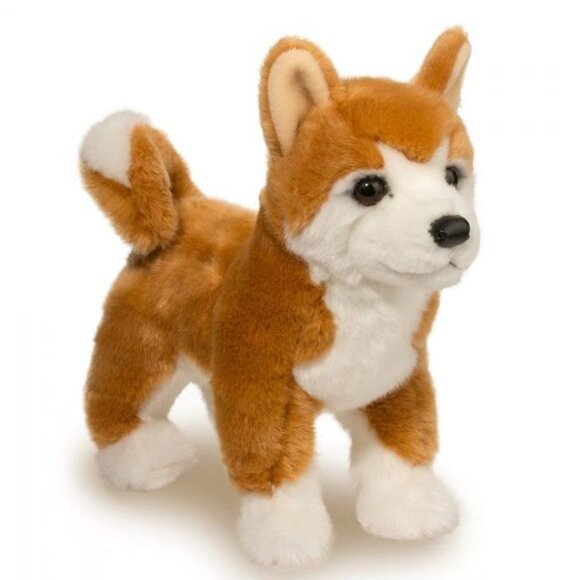 New w/Tag Douglas Plush Dog  Shiba Inu Dunham Stuffed Animal - Picture 1 of 16
